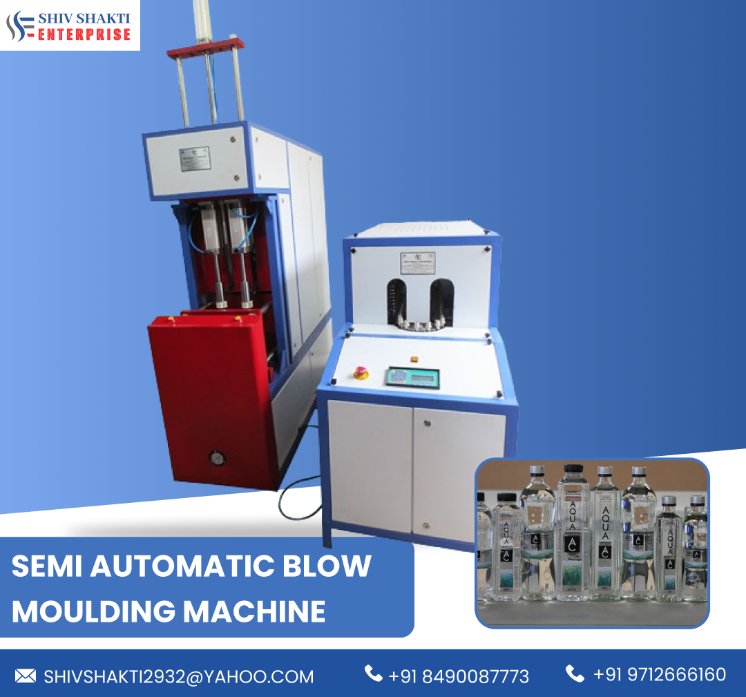 Semi Automatic Blow Moulding Machine